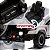 Mini Carro Elétrico Infantil 12v Dodge Ram 1500 Branco Com Som, Luzes Led, Controle Remoto E Funções De Velocidade - Imagem 9