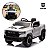 Mini Carro Elétrico Infantil 12v Dodge Ram 1500 Branco Com Som, Luzes Led, Controle Remoto E Funções De Velocidade - Imagem 1