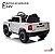 Mini Carro Elétrico Infantil 12v Dodge Ram 1500 Branco Com Som, Luzes Led, Controle Remoto E Funções De Velocidade - Imagem 4