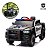 Mini Carro Elétrico Infantil 12v Dodge Ram 1500 Polícia Com Luzes De Emergência, Som, Mp3 E Controle Remoto - Imagem 1