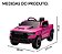 Mini Carro Elétrico Infantil 12v Dodge Ram 1500 Rosa Com Som, Luzes Led, Controle Remoto E Funções De Velocidade - Imagem 2