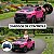 Mini Carro Elétrico Infantil 12v Dodge Ram 1500 Rosa Com Som, Luzes Led, Controle Remoto E Funções De Velocidade - Imagem 8