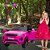 Mini Carro 12v Range Rover Evoque Infantil Rosa Com Controle, Led, Som, Rádio Fm, Usb, Mp3 E Partida Com Chave - Imagem 6