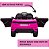 Mini Carro 12v Range Rover Evoque Infantil Rosa Com Controle, Led, Som, Rádio Fm, Usb, Mp3 E Partida Com Chave - Imagem 8
