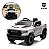 Mini Carro Elétrico Infantil 12v Dodge Ram 1500 Branco Com Som, Luzes, Mp3, Usb, Assento De Couro E Controle Remoto - Imagem 1