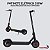 Patinete Elétrico 350w Dobrável Adulto Preto Com Display Lcd, Freio Elétrico, Velocidade De 25km/h E Suporte Até 120kg - Imagem 4