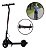 Patinete Elétrico 150w Dobrável Adulto Preto Com Freio Elétrico, Bateria 24v E Velocidade De Até 14km/h - Imagem 1