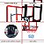 Tabela De Basquete 120x80cm Com Aro E Rede Completa Estrutura Resistente Ideal Para Treinos E Diversão Em Áreas Externas - Imagem 9
