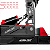 Pedaleira Profissional Simulador Corrida P1000 Tri Pedal Célula de Carga 100Kg Preto e Vermelho Simagic Extreme - Imagem 8