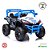 Carrinho Infantil Utv 12v Azul Com Controle Luzes Som Usb E Balanço Diversão Segura Para Crianças De 3 Anos - Imagem 9