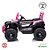 Carrinho Infantil Utv 12v Rosa Com Controle Luzes Som Usb E Balanço Diversão Segura Para Crianças De 3 Anos - Imagem 9