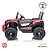 Carrinho Infantil Utv 12v Vermelho Com Controle Luzes Som Usb E Balanço Diversão Segura Para Crianças De 3 Anos - Imagem 9