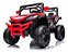 Carrinho Infantil Utv 12v Vermelho Com Controle Luzes Som Usb E Balanço Diversão Segura Para Crianças De 3 Anos - Imagem 8