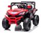 Carrinho Infantil Utv 12v Vermelho Com Controle Luzes Som Usb E Balanço Diversão Segura Para Crianças De 3 Anos - Imagem 1