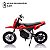 Mini Moto Elétrica Infantil 24v Vermelha Com Luz Som E Bateria Recarregável Experiência Realista Para Pequenos Pilotos - Imagem 3
