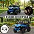 Mini Quadriciclo Elétrico Infantil 6v Azul Com Luz Som Bateria Recarregável Ideal Para Crianças De 3 Anos - Imagem 3