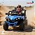 Mini Quadriciclo Elétrico Infantil 6v Azul Com Luz Som Bateria Recarregável Ideal Para Crianças De 3 Anos - Imagem 10