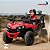 Mini Quadriciclo Elétrico Infantil 6v Vermelho Com Luz Som Bateria Recarregável Ideal Para Crianças De 3 Anos - Imagem 10