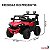 Mini Quadriciclo Elétrico Infantil 6v Vermelho Com Luz Som Bateria Recarregável Ideal Para Crianças De 3 Anos - Imagem 2