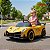 Mini Carro Infantil 6v Amarelo Elétrico Com Luz Música Usb Realismo E Diversão Garantida Para Pequenos Motoristas - Imagem 9