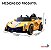 Mini Carro Infantil 6v Amarelo Elétrico Com Luz Música Usb Realismo E Diversão Garantida Para Pequenos Motoristas - Imagem 2