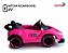 Mini Carro Infantil 6v Rosa Elétrico Com Luz Música Usb Realismo E Diversão Garantida Para Pequenos Motoristas - Imagem 6
