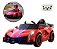 Mini Carro Infantil 6v Vermelho Elétrico Com Luz Música Usb Realismo E Diversão Garantida Para Pequenos Motoristas - Imagem 1