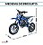 Mini Moto 49cc Azul Cross Infantil Com Partida Elétrica Freio A Disco E Estilo Radical Ideal Para Aventura Extrema - Imagem 2