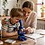 Kit Telescópio E Microscópio Infantil 2 Em 1 Educativo Com Tripé Ideal Para Explorar Estrelas Natureza E Ciência - Imagem 7