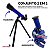 Kit Telescópio E Microscópio Infantil 2 Em 1 Educativo Com Tripé Ideal Para Explorar Estrelas Natureza E Ciência - Imagem 9