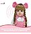 Boneca Infantil 60cm Musical Interativa Com Detector De Gravidade E Acessórios Para Brincar De Faz De Conta - Imagem 8
