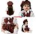 Boneca Vinil Infantil 54cm Corpo Articulado Com Acabamento Realista Visual Delicado E Roupa Elegante - Imagem 10