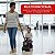 Mala Infantil Carrinho Viagem 2 Em 1 Preta Importway Pode Sentar E Ser Puxada Ideal Para Viagens Mais Divertidas - Imagem 8
