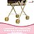 Carrinho De Boneca Infantil Resistente Com Bolsa Bege Ideal Para Passeios E Brincadeiras Seguras Com Bonecas - Imagem 6