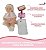 Boneca Vinil Reborn 31cm Infantil Corpo Articulado Com Kit Dormir Completo Manta, Mamadeira, Chupeta E Lenços - Imagem 4