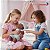 Boneca Vinil Reborn 31cm Infantil Corpo Articulado Com Kit Lanchinho Ideal Para Brincadeiras De Alimentação E Cuidado - Imagem 5