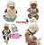 Boneca Vinil Reborn 31cm Infantil Corpo Articulado Com Kit Lanchinho Ideal Para Brincadeiras De Alimentação E Cuidado - Imagem 10