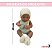Boneca Vinil Reborn 31cm Infantil Corpo Articulado Com Kit Lanchinho Ideal Para Brincadeiras De Alimentação E Cuidado - Imagem 2