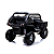 Mini Carro Elétrico Infantil Criança UTV Quadriciclo Mercedes Unimog 2 Lugares Com Controle Remoto Luz Som Usb Mp3 - Imagem 6