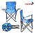 Cadeira De Camping Com Apoio De Braço E Porta Copos Azul Ideal Para Praia Camping Pescaria E Lazer - Imagem 10