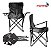 Cadeira De Camping Com Apoio De Braço E Porta Copos Preta Ideal Para Praia Camping Pescaria E Lazer - Imagem 10