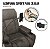 Poltrona Reclinável Suede Com Massagem Aquecimento E Suporte Celular Ideal Para Relaxar Em Casa - Imagem 8