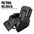 Poltrona De Massagem Preta Reclinável Automática Com Aquecedor E Usb Ideal Para Relaxar Em Casa - Imagem 8
