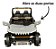 Carrinho Utv Elétrico Infantil 12v Cinza Com Controle Remoto, Luz, Som, Entrada Usb E Velocidade De Até 5km/h - Imagem 4