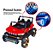 Carrinho Utv Elétrico Infantil 12v Vermelho Com Controle Remoto, Luz, Som, Entrada Usb E Velocidade De Até 5km/h - Imagem 3