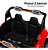 Carrinho Utv Elétrico Infantil 12v Vermelho Com Controle Remoto, Luz, Som, Entrada Usb E Velocidade De Até 5km/h - Imagem 7