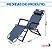 Cadeira Espreguiçadeira Reclinável Com Travesseiro Suporta Até 120kg Ideal Para Praia, Piscina, Jardim E Camping - Imagem 2