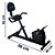 Bicicleta Ergométrica Horizontal Magnética Importway Com Monitor E 8 Níveis Para Cardio Em Casa - Imagem 2