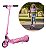 Patinete Elétrico Infantil Rosa 80w Para Crianças A Partir De 4 Anos Com Freio E Segurança - Imagem 1