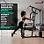 Máquina Estação de Musculação com Suporte Bíceps 68kg Para Treino Completo Em Casa Multifuncional - Importway - Imagem 2